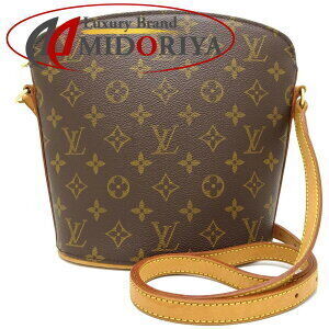 Louis Vuitton Monogram Drouot Shoulder Bag Brown
